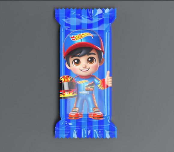 Bala Lembrancinha Personalizada para Festa Hot Wheels