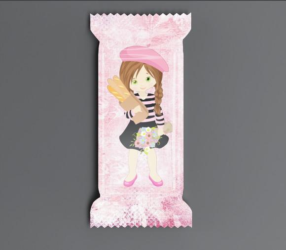 Bala Lembrancinha Personalizada para Festa Paris