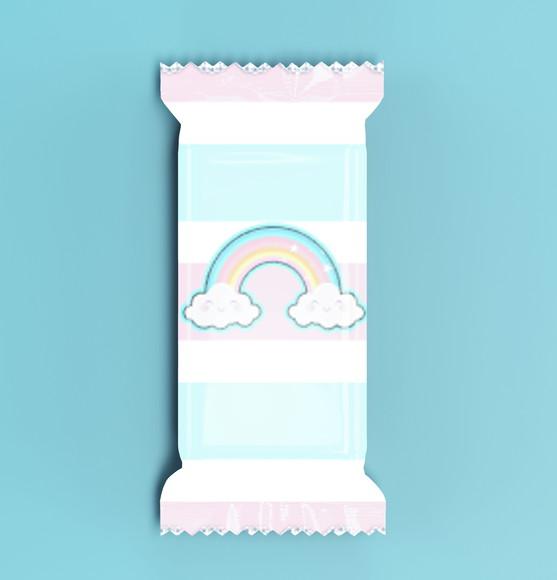 Bala Personalizada Arco-íris
