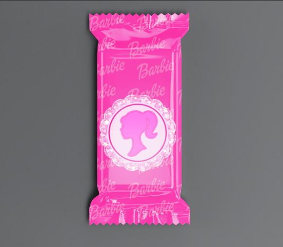 Bala Personalizada Barbie