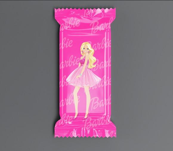 Bala Personalizada Barbie