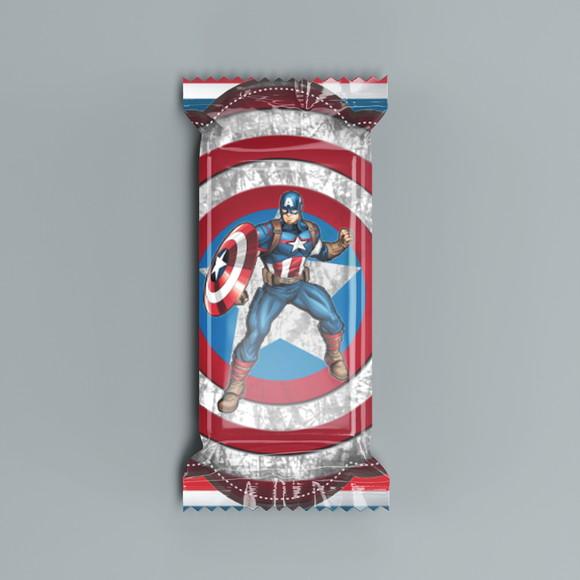 Bala Personalizada Capitão América