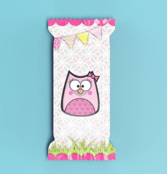 Bala Personalizada Corujinha Bubu