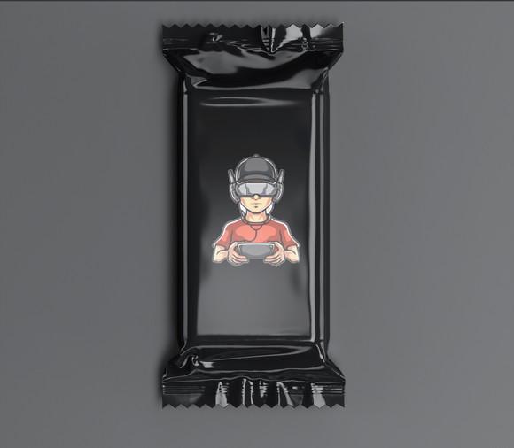 Bala Personalizada Gamer