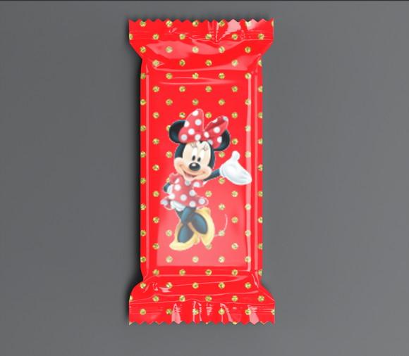 Bala Personalizada Minnie Vermelha