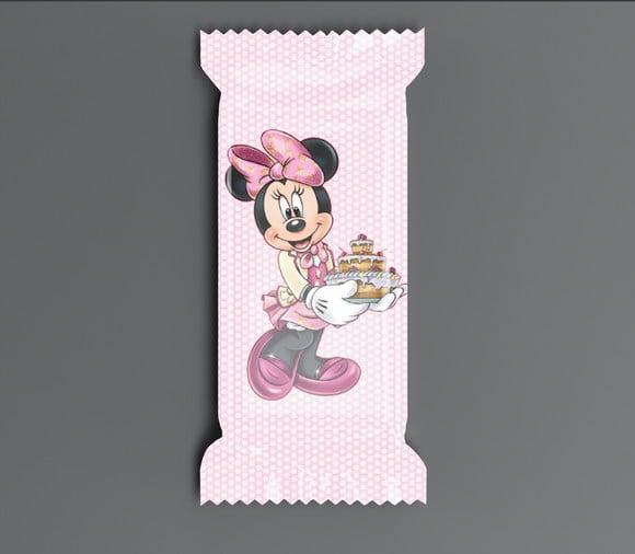 Bala Personalizada Minnie Confeiteira