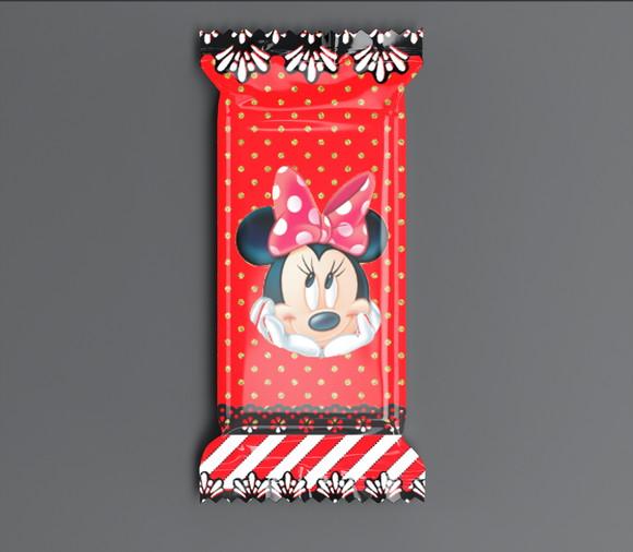 Bala Personalizada Minnie Vermelha