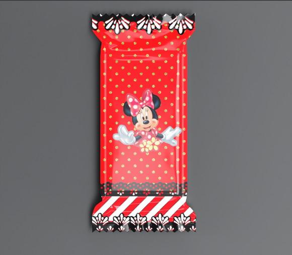 Bala Personalizada Minnie Vermelha