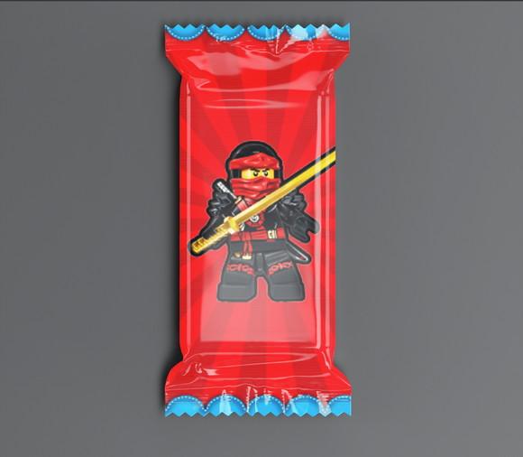 Bala Personalizada Ninjago