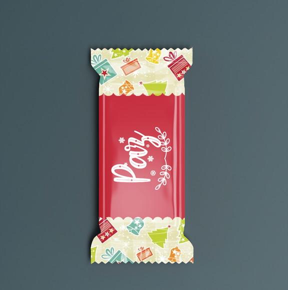 Bala Personalizada Natal