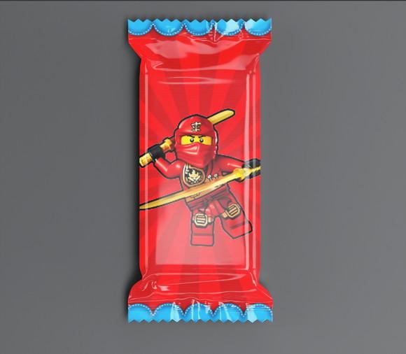 Bala Personalizada Ninjago