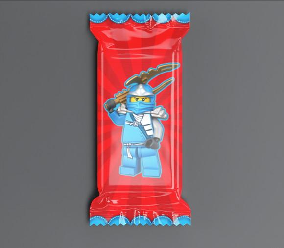 Bala Personalizada Ninjago