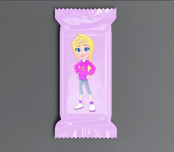Bala Personalizada Polly Pocket