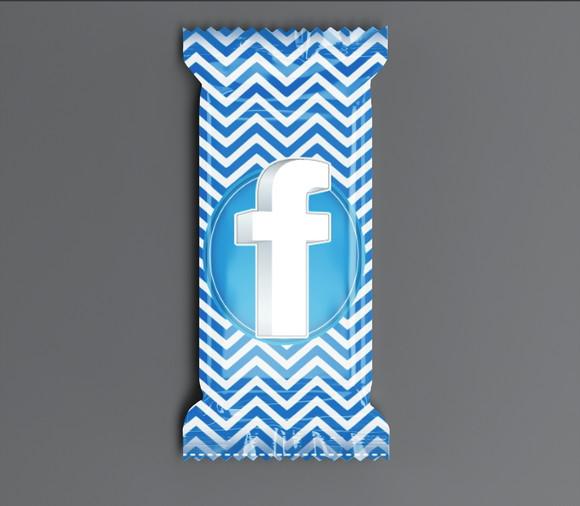 Bala Personalizada Redes Sociais
