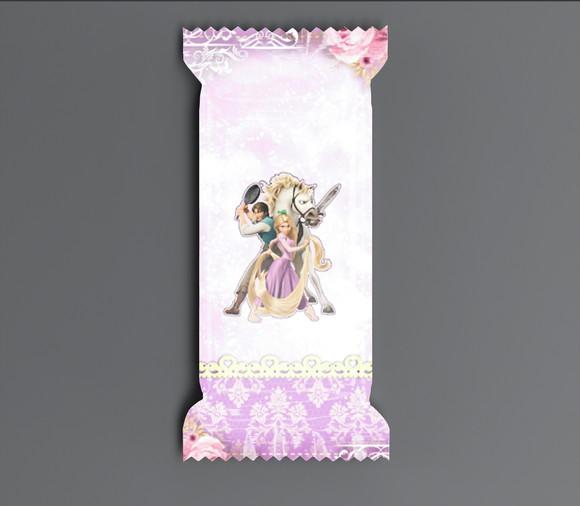 Bala Personalizada Rapunzel