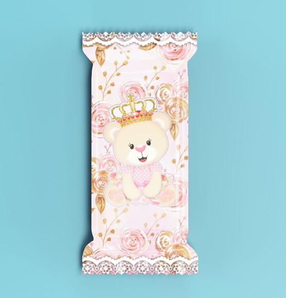 Bala Personalizada Ursinha Princesa