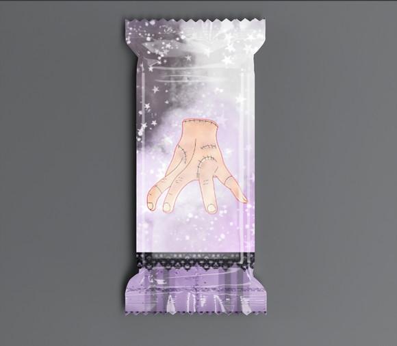 Bala Personalizada Wandinha