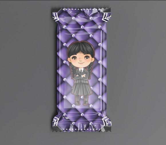 Bala Personalizada Wandinha