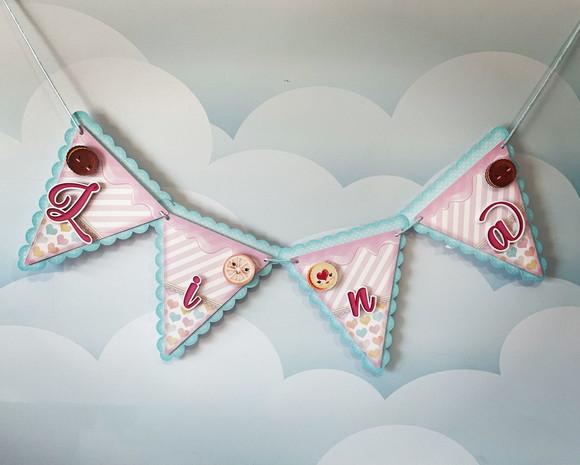 Bandeirola Personalizada confeitaria