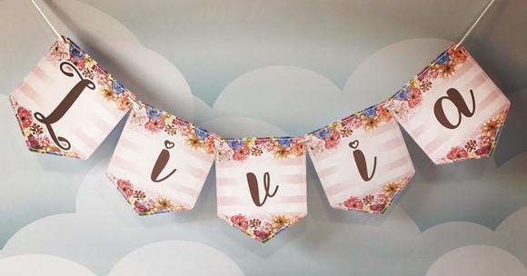 Bandeirola Personalizada frida