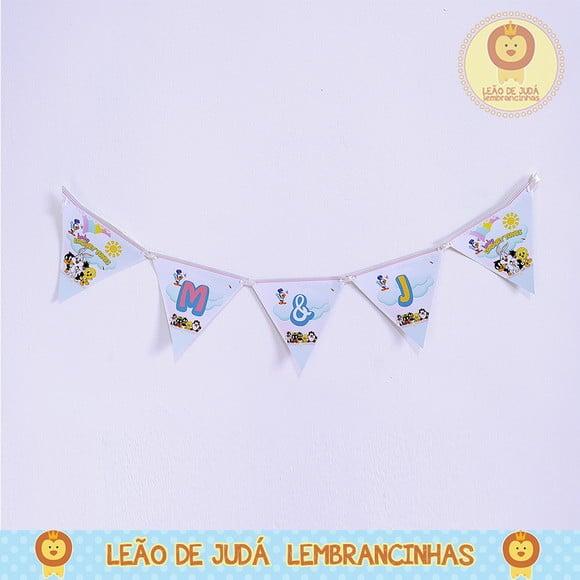 Bandeirola Personalizada looney tunes baby