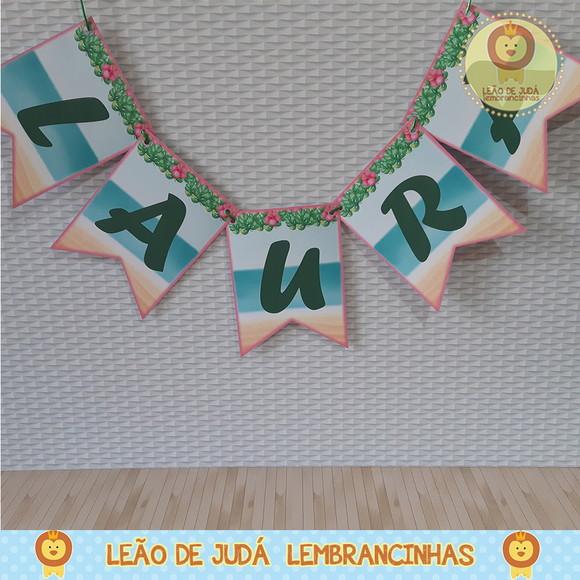 Bandeirola Personalizada lilo e stitch