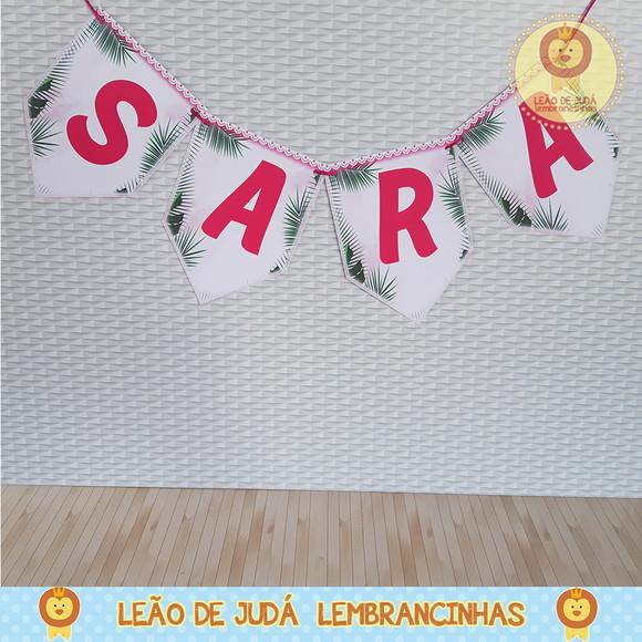 Bandeirola Personalizada Safari