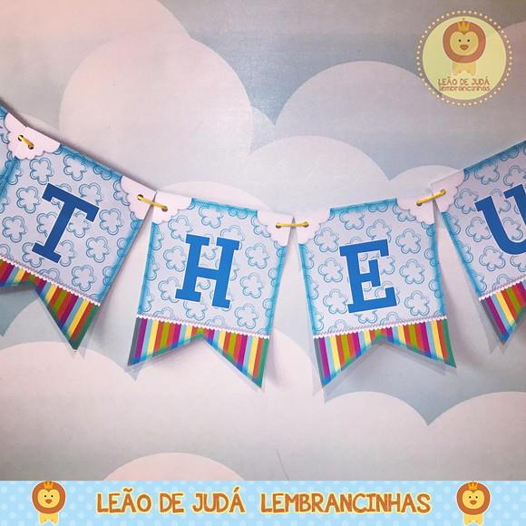 Bandeirola Personalizada Tema backyardigans
