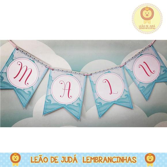 Bandeirola Personalizada Tema arca de noé