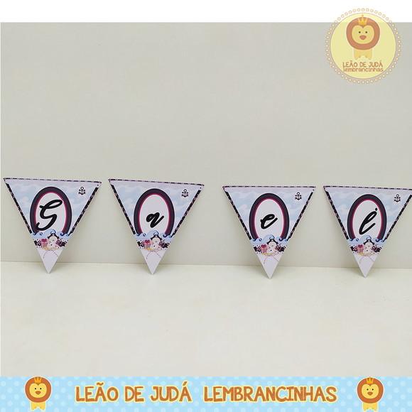 Bandeirola Personalizada Tema pirata