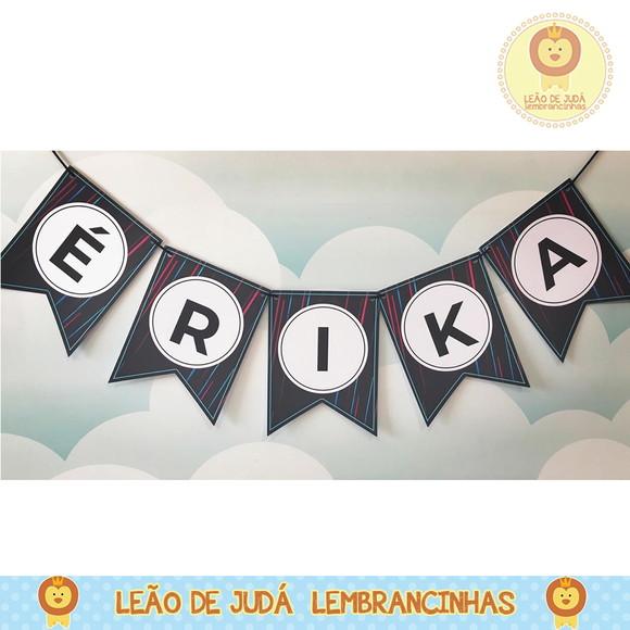 Bandeirola Personalizada tema tik tok