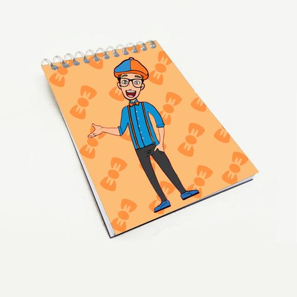 Bloquinho Lembrancinha para Festa Tema Blippi