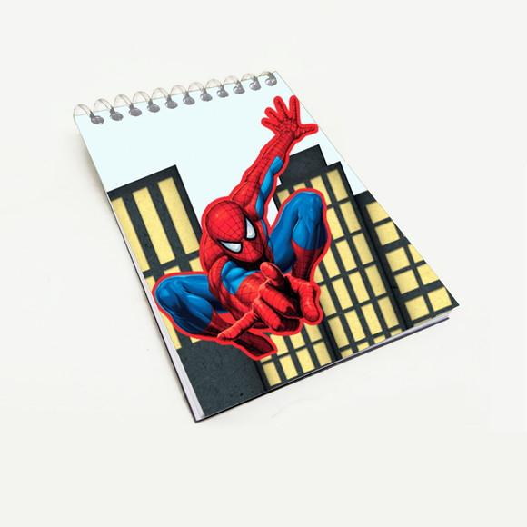 Bloquinho Lembrancinha para Festa Tema Homem Aranha