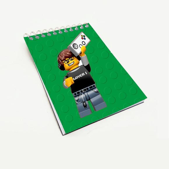 Bloquinho Lembrancinha para Festa Tema Lego