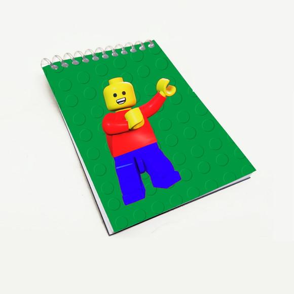 Bloquinho Lembrancinha para Festa Tema Lego
