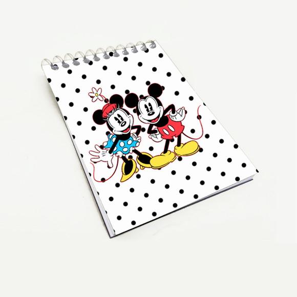 Bloquinho Lembrancinha para Festa Tema Mickey e Minnie