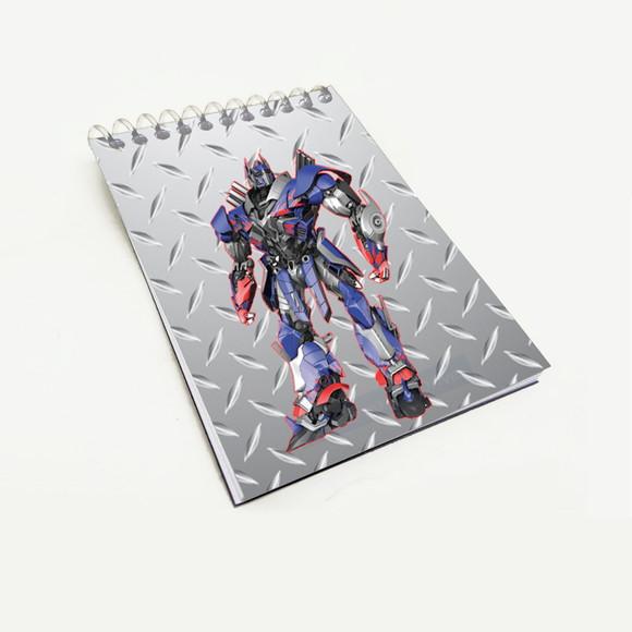 Bloquinho Lembrancinha para Festa Tema Transformers