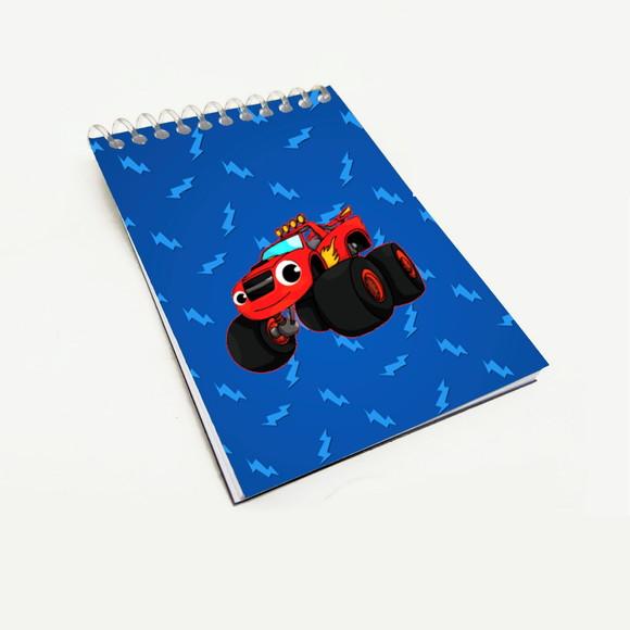 Bloquinho para Festa Tema Blaze And Monster Machines