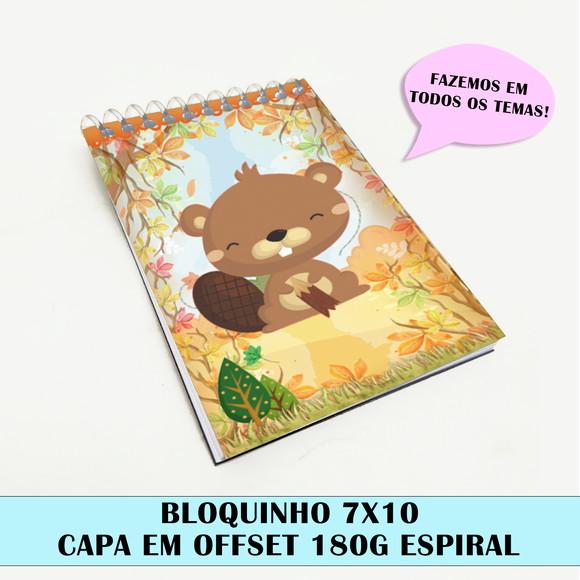Bloquinho Para Festa Tema Bosque