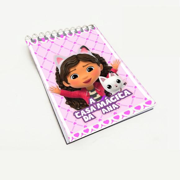 Bloquinho para Festa Tema Casa Mágica da Gabby