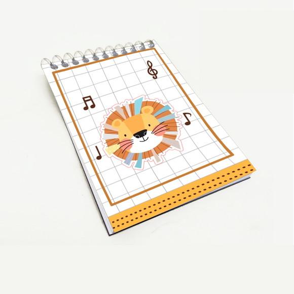 Bloquinho para Festa Tema Leãozinho