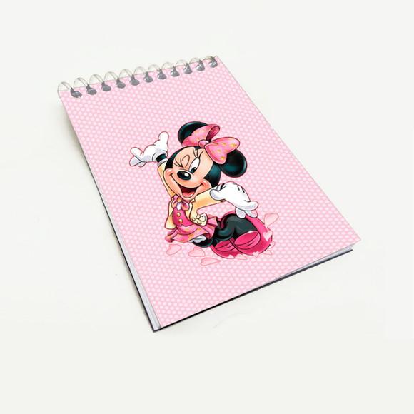Bloquinho para Festa Tema Minnie Confeiteira