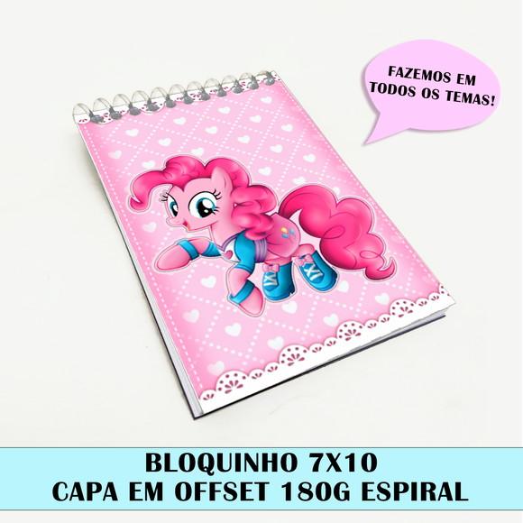 Bloquinho para Festa Tema My Little Pony