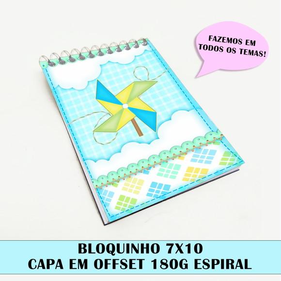 Bloquinho para Festa Tema Pipa e Catavento