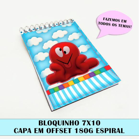 Bloquinho para Festa Tema Pocoyo