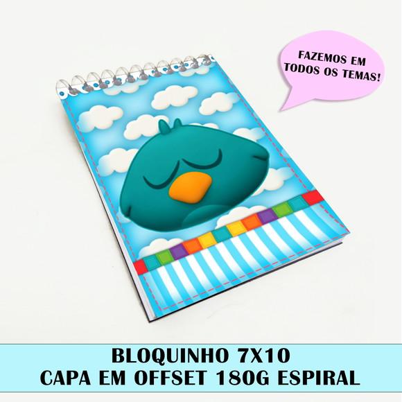 Bloquinho para Festa Tema Pocoyo