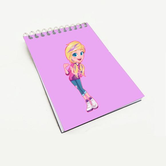 Bloquinho para Festa Tema Polly Pocket