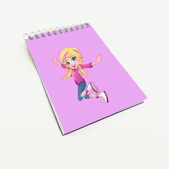Bloquinho para Festa Tema Polly Pocket