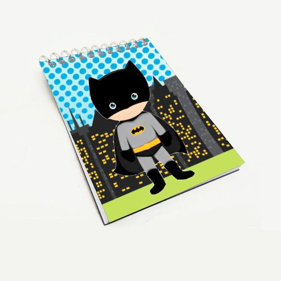 Bloquinho para Festa Tema Super Heróis