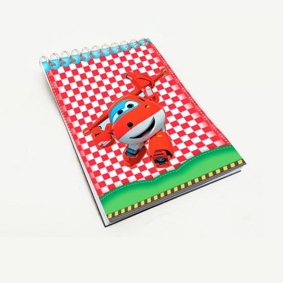Bloquinho para Festa Tema Super Wings